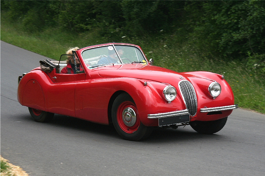 Jaguar XK 120 Bj. 1953 Nürbring Südschleife 2008-06-28