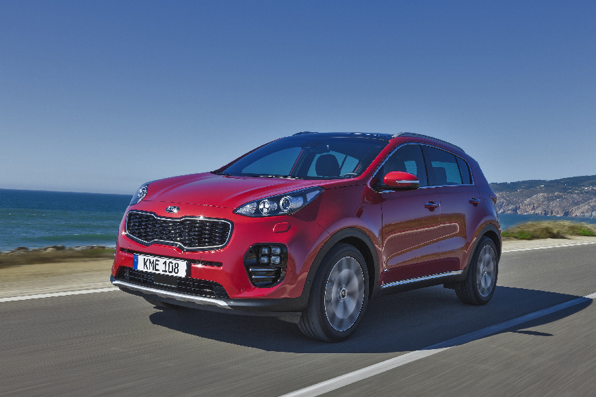All-New Kia Sportage front dynamic