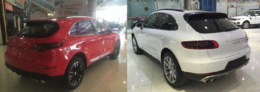 Οι Κινέζοι κατασκεύασαν αντιγραφή της Porsche Macan