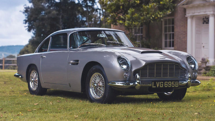 Αγορά Aston Martin  DB5 μέσω smartphone