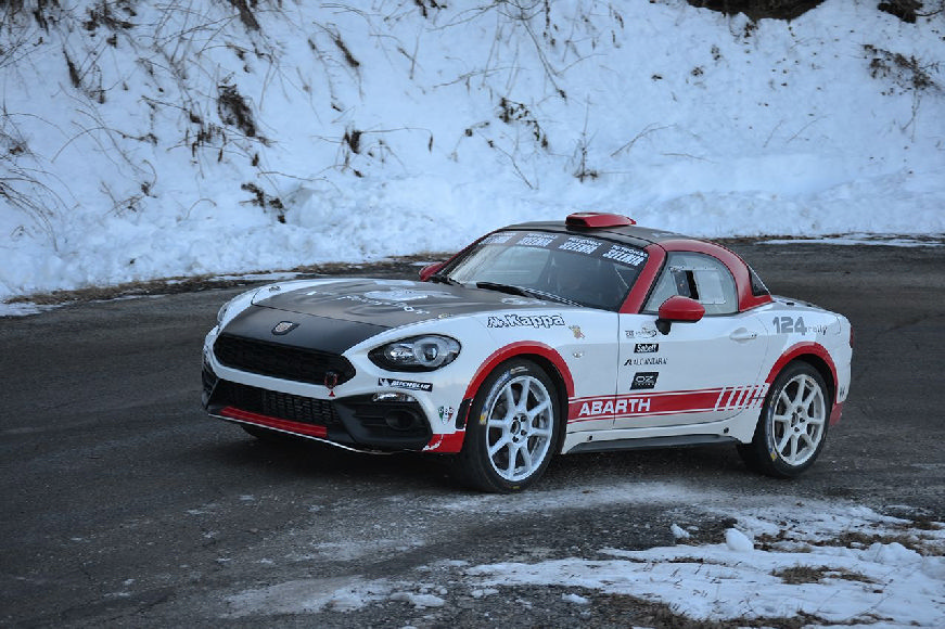 Το νέο Abarth 124 Rally κάνει πρεμιέρα στο 85ο Rally του Monte Carlo