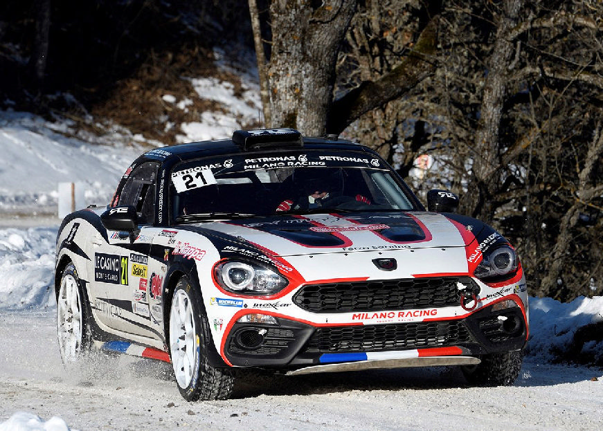 Εξαιρετικά αποτελέσματα για το Abarth 124 rally  στο 85ο Rally του Monte Carlo