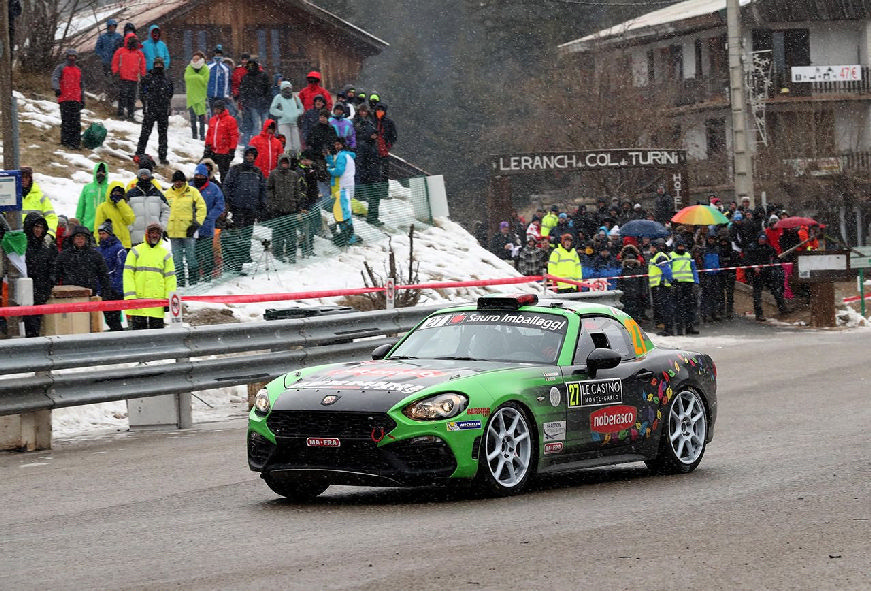 Εξαιρετικά αποτελέσματα για το Abarth 124 rally  στο 85ο Rally του Monte Carlo3