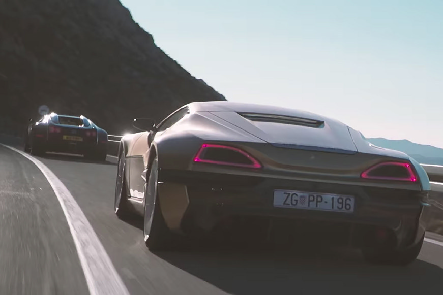 Η Τιτανομαχία - Rimac vs Veyron (VIDEO)