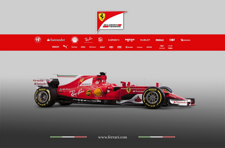 Ferrari F1 challenger SF70h (video)