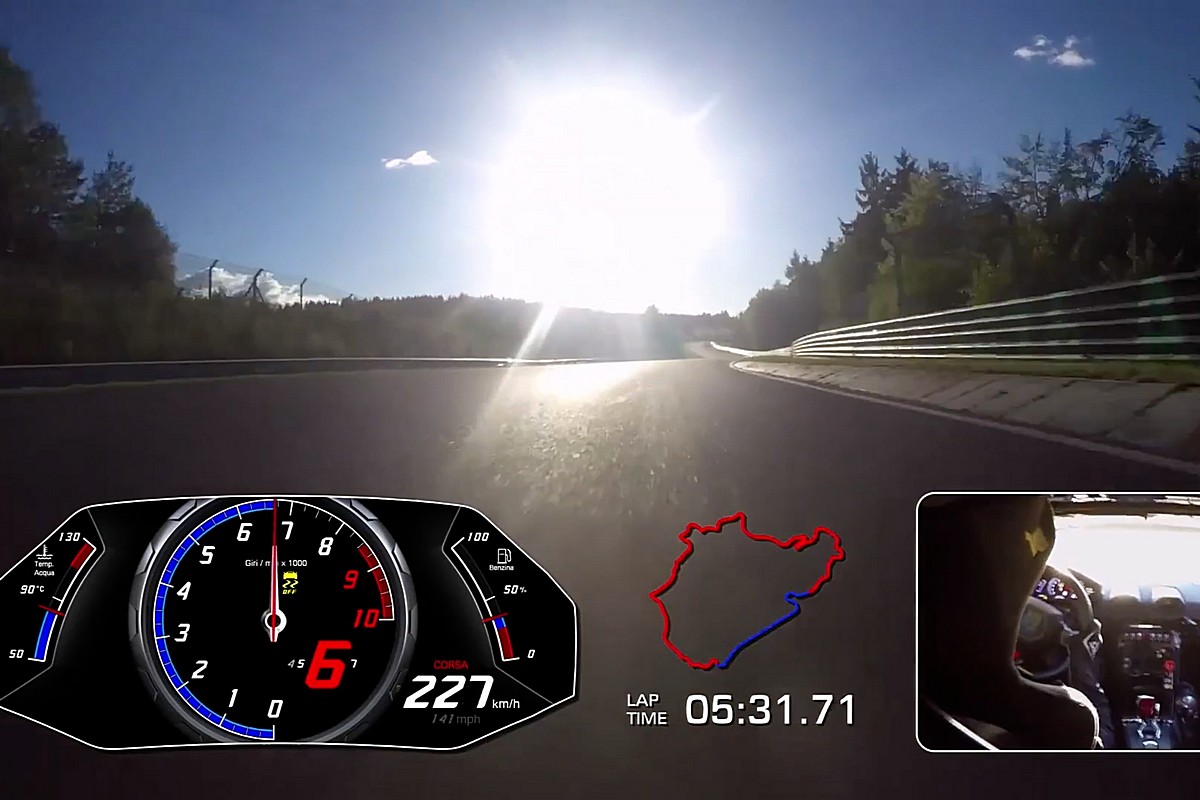 6:52.01 η Huracán στο Nürburgring (video)