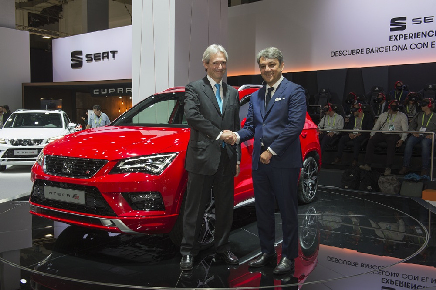 SEAT και Saba προωθούν τη δημιουργία υπηρεσιών διευκόλυνσης στάθμευσης