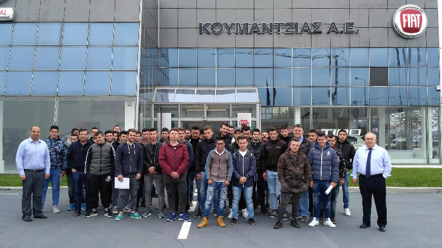 Επίσκεψη μαθητών του 1ο ΕΠΑΛ Λαγκαδά στη FIAT Κουμαντζιάς Α.Ε.