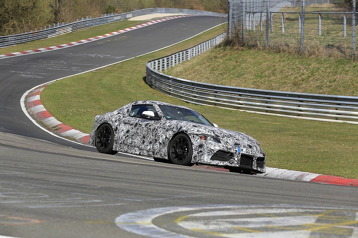 Η Supra  της Toyota στο Nürburgring