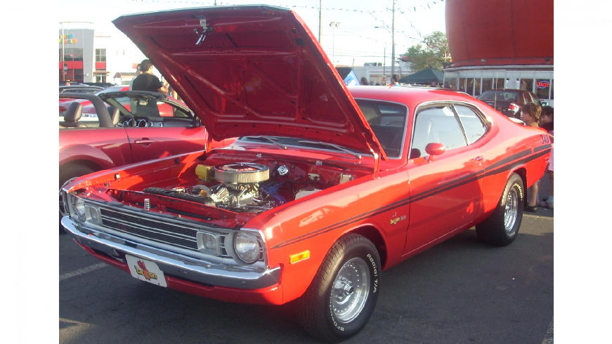 dodge demon 340 orange julep 1