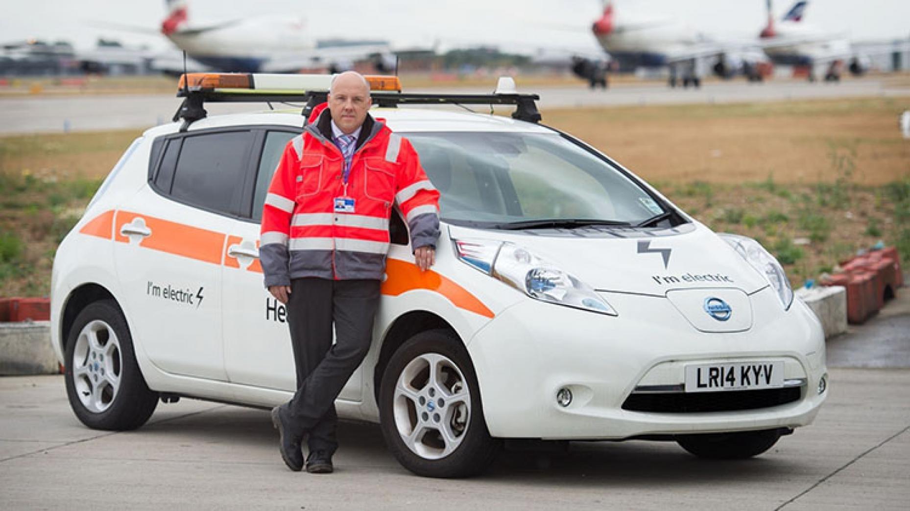 nissan leaf airport