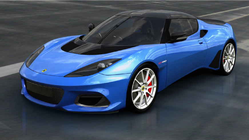 lotus evora gt430 blue 1