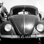 Dr Ing Ferdinand Porsche-mit VW am Fuscher Törl