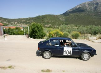 Ιστορικό Ράλλυ Ελλάδος 2016: 1η ημέρα (Regularity) K1 0241