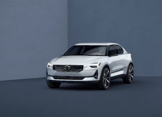 VOLVO CONCEPT 40 2 front quarter low