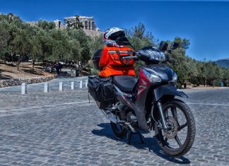 Αθήνα – Τόκιο με Honda Supra-X 125 Helmin ROAD TO JAPAN 1