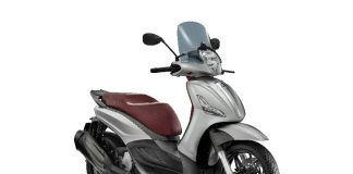 Piaggio Beverly Touring 350 argento 3-4antDX bianco