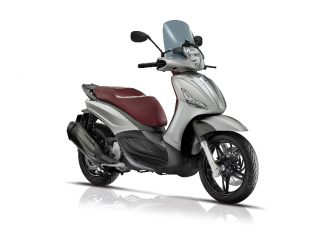 Piaggio Beverly Touring 350 argento 3-4antDX bianco