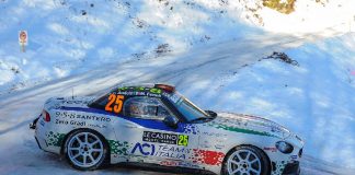 Εξαιρετικά αποτελέσματα για το Abarth 124 rally στο 85ο Rally του Monte Carlo