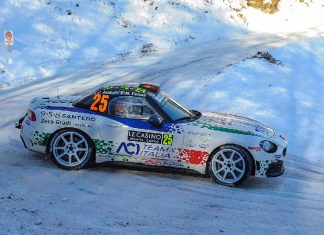 Εξαιρετικά αποτελέσματα για το Abarth 124 rally στο 85ο Rally του Monte Carlo