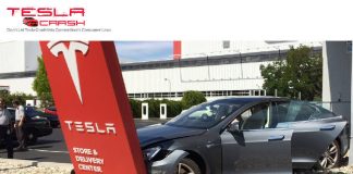 Tesla-crash