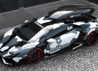 Η καμουφλαρισμένη Huracan του Olsson