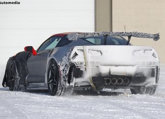 Η νέα Corvette ZR1 δοκιμάζεται στο κρύο…