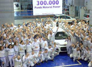 Το 300.000ο Fiat Panda Natural Power βγήκε από τη γραμμή παραγωγής