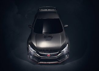 78608 New Civic Type R Prototype breaks cover in Paris