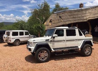 Mercedes-Maybach G650 4×4² Landaulet (video)