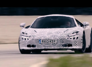 Πλαγιολισθήσεις με μια Super Series McLaren