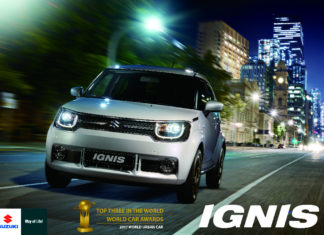 Το Suzuki IGNIS φιναλίστ του World Urban Car 2017