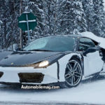 Μυστηριώδης κεντρομήχανη Ferrari δοκιμάζεται...