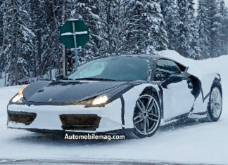 Μυστηριώδης κεντρομήχανη Ferrari δοκιμάζεται...