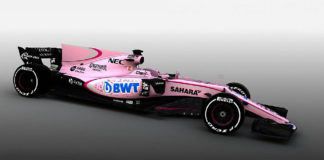 new force india livery