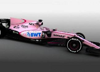new force india livery