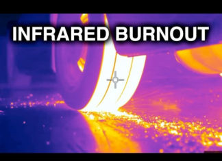 Τί θερμοκρασία αποκτούν τα ελαστικά στο burnout; (video)