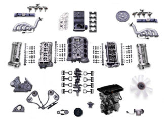 Κινητήρας Toyota σε αναλυτικό manual