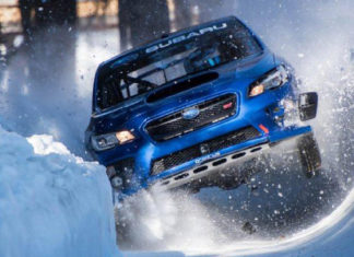 Ένα WRX STI σε ρόλο έλκηθρου (video)