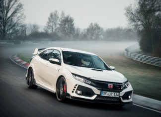 Ταχύτερο FWD αυτοκίνητο το νέο Honda Civic Type-R στο Nurburgring