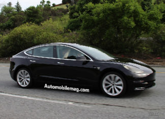 Tesla Model 3 λίγο πριν την παραγωγή