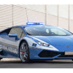 Η Lamborghini Huracan της Ιταλικής τροχαίας