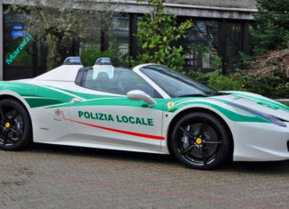 Μαφιόζικη Ferrari 458 έγινε περιπολικό !
