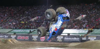 Tρέλα με τους αγώνες Monster Truck (video)