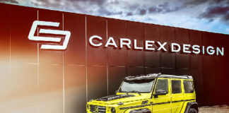 Η κίτρινη G550 4×4 της Carlex Designs
