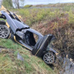 Μια Koenigsegg στο χαντάκι