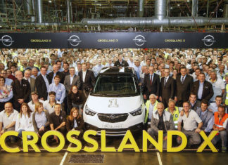 Η Opel Ξεκίνησε την Παραγωγή του Crossland X στη Zaragoza