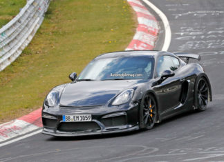 Δοκιμάζεται η Porsche 718 Cayman GT4