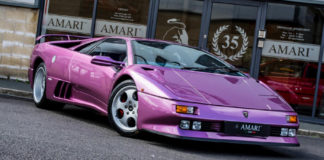 Στο σφυρί η μωβ Lamborghini Diablo του Jay Kay