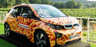 Ένα BMW i3 «τυλιγμένο» σε Spaghetti